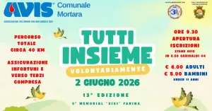 13ª Biciclettata AVIS Comunale di Mortara – 3° Memorial 