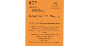 40° Anniversario - Gruppo Podistico AVIS Gravellona - Immagine: 2