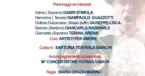 L'Elisir d'amore - AVIS Broni - Immagine: 2