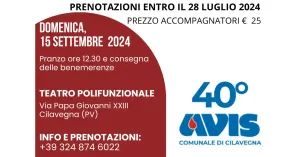 40° Anniversario - AVIS Cilavegna - Immagine: 4