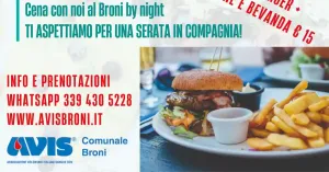 AVIS by Night - cena con noi al Broni by Night - Immagine: 3