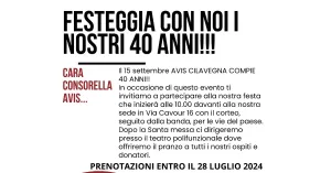 40° Anniversario - AVIS Cilavegna - Immagine: 3