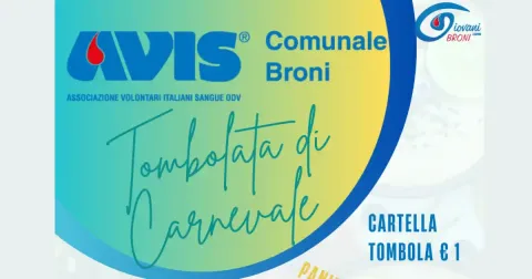 Tombolata di Carnevale - AVIS Broni