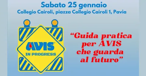 AVIS in Progress - AVIS Provinciale Pavia