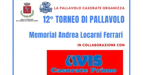 12° Torneo di Pallavolo | AVIS Casorate Primo