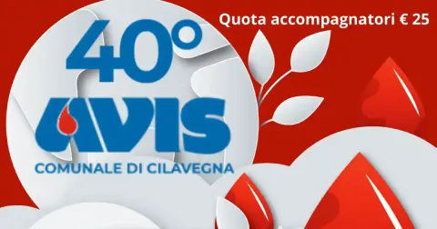 40° Anniversario - AVIS Cilavegna
