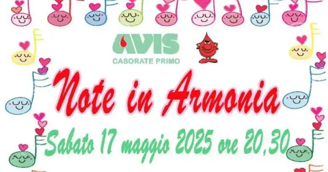 Note in armonia - AVIS Casorate Primo 2025