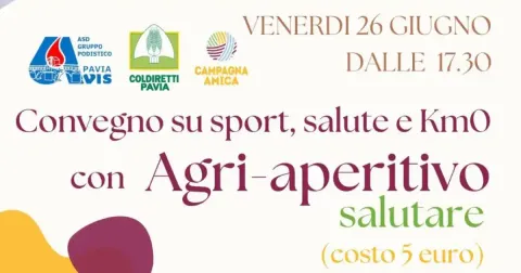 Agri-aperitivo salutare - AVIS Provinciale Pavia